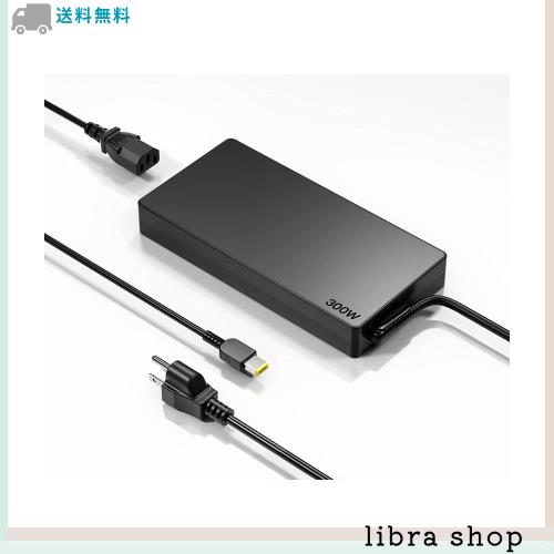 300W 20V 15A AC充電器はに適合Lenovo ThinkPad R9000P R9000K Y9000K Y9000X R7000P 9000P 9000K ADL300SDC3A SA10R16956 5A10W86289ラの通販は