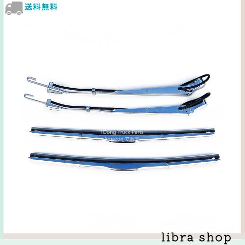 三菱 ふそう ブルーテックキャンター（ワイド車） メッキ ワイパーアーム＆ブレードセット トラック用品 外装 トラック部品の通販は