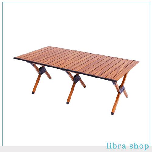 DesertFox アウトドア 折りたたみ テーブル ロールトップテーブル 軽量 コンパクト キャンプテーブル簡単組立 収納バッグ付 インテリア の通販は