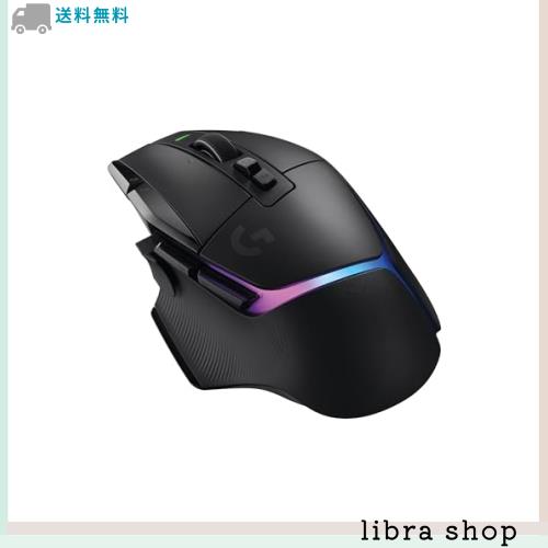 Logicool G ゲーミングマウス G502 X PLUS LIGHTSPEED ワイヤレス マウス G502XWL-RGBBK LIGHTFORCE ハイブリッドスイッチ HERO 25K センの通販は
