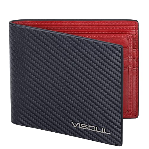 [VISOUL] 財布 札入れ 財布 メンズ二つ折り 財布 メンズ 本革 財布 免許証入れ 超薄型 大容量 牛革 カード収納 小銭入れなし 2つ折り人気の通販は