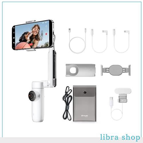 Insta360 Flow クリエイターキット- AI搭載スマートフォン用ジンバル 自動追跡スマホ用ジンバル 3 軸手ブレ補正 内蔵自撮り棒 ＆ 三脚 持の通販は