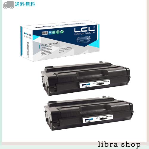 LCL RICOH用 リコー用 513826 513827 SP 3700H SP 3700 SP 3700SF (2パック ブラック) 再生トナーカートリッジ 対応機種：Ricoh SP 3700 の通販は 10,464円