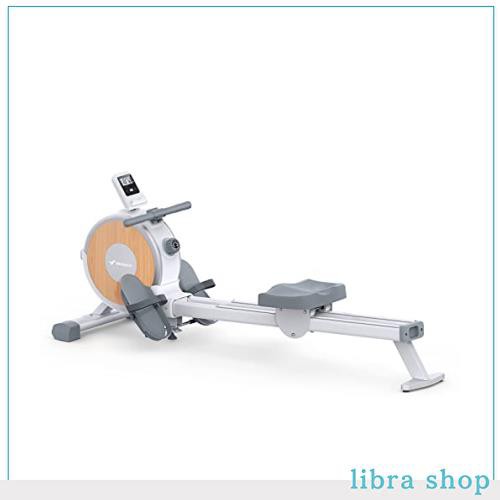 ローイングマシン MERACH (メリック) 表示メーター付き ダイエット器具 静音 家庭用 16段階負荷 マグネット式ボート漕ぎ運動マシン 複線の通販は