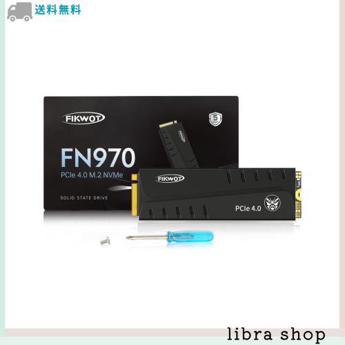 Fikwot FN970 SSD 2TB M.2 2280 PCIe Gen4 x4 NVMe 1.4 内蔵 SSD 