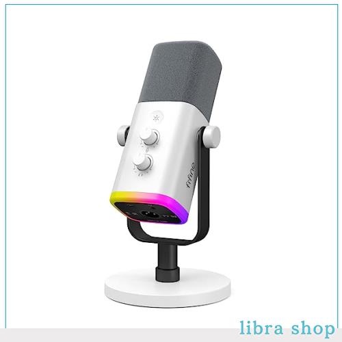 FIFINE AmpliGame USB/XLRスタンドアロンマイク テレワーク ストリーマー ゲーマー コンテンツクリエイター向け 単一指向性ダイナミックの通販は