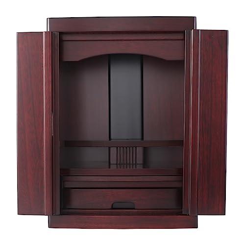 木々語り ミニ仏壇 NEW15号 (隠し取っ手の小さな仏壇) 幅32cm 奥行き25cm 高さ45cm【天然桐材/小型仏壇 ミニ モダン/家具調仏壇/軽量】和の通販は 15,453円