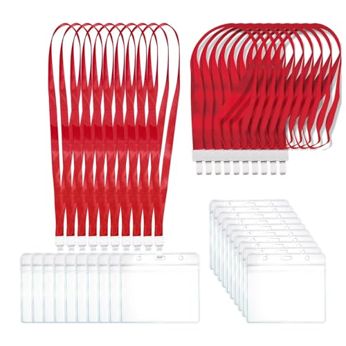 Matunoki ネームホルダー IDカードホルダー 名札ホルダー 首掛け ネックストラップ名札 スタッフ 社員証 名刺 展示会 パス ソフトケース の通販は 5,585円