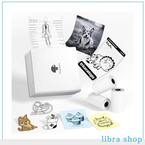 サーマルプリンター M02 ミニプリンター スマホ対応 モバイルプリンター 感熱プリンター Memoking メモプリンター コンパクトプリンター の通販は 4,650円