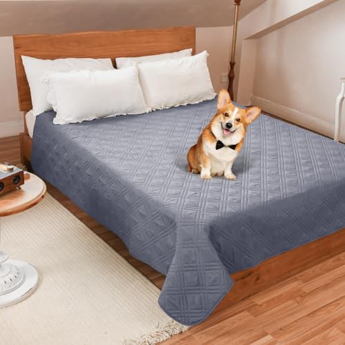 LOOBANI 防水カバー ベッド 防水シーツ シングル ダブル ベッド 犬 猫用 ベッドカバー 防水 ソファー 防水シーツ 漏れ防止 滑り止め 家具の通販は 6,762円