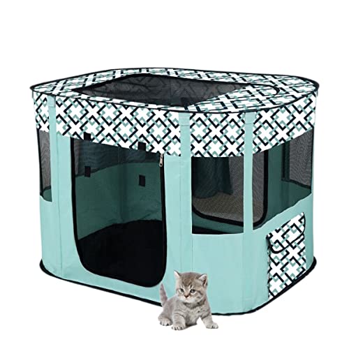 Benebomoペットサークル 犬ケージ 長方形 折りたたみサークル ペットさーくる 室内 屋外 屋根付き 猫サークル ペットケージ メッシュサーの通販は 4,746円