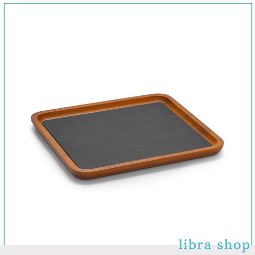 Oirlv ジュエリートレイ フラットトレイ 木製 仕切りなし ネックレス 指輪 時計 ディスプレイ 収納 高級 おしゃれ SM13004 (ダークグレー 5,200円