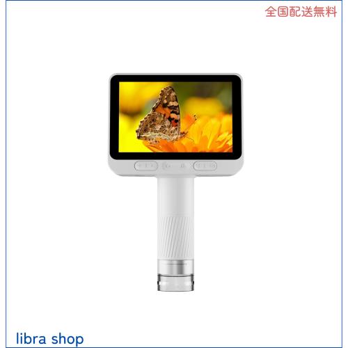 Beaverlab 顕微鏡 小学生 1600倍拡大 IPSスクリーン WIFI ハンディ顕微鏡 撮影 録画 スマホやPC接続可能 USB充電 LEDライト マイクロスコの通販は 9,512円