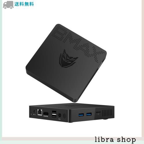 BMAX ミニPC 8GB DDR4 128GB SSD インテル Celeron N4000 2コア2スレッド Win11 Pro/Ubuntu 1.10GHz 最大2.60 GHz Wi-Fi BT4.2 HMDI×1 Vの通販は