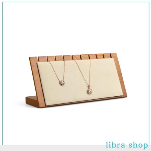 Oirlv ネックレススタンド 木製 高級 おしゃれ ジュエリー ディスプレイ 収納 アクセサリー スタンド SM14301 (ベージュ)の通販は 5,416円