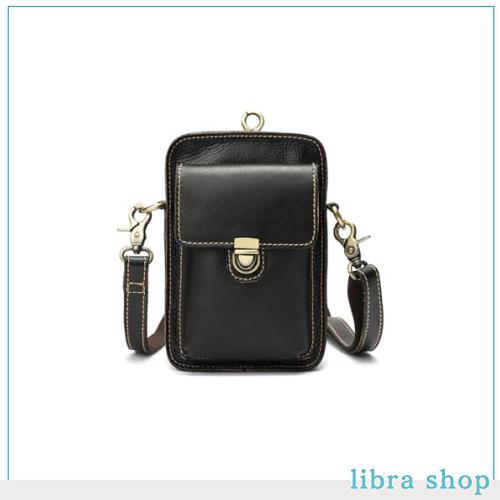 [Ｗｈａｔｎａ] アンティーク風合い鞣し天 然 牛革 ミニショルダーバッグ メンズ ミニ斜め掛け ボディバッグ 胸バッグ ミニウエストバッの通販は