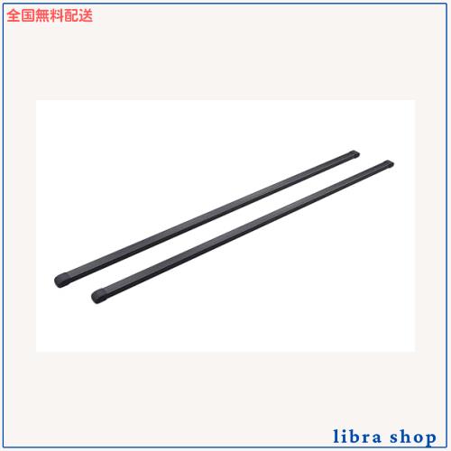 カーメイト(CARMATE) ルーフキャリア inno ベースバー スクエア 147cm ダブルキャップモデル INB147BKの通販は 8,039円