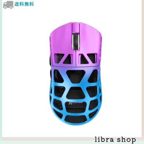 ATTACK SHARK R3 ゲーミングマウス マグネシウム合金 ワイヤレス PAW3395 8000hz 46g 超軽量 2.4G/Bluetooth/USB有線 26000DPI 急速充電