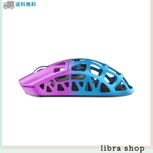 ATTACK SHARK R3 ゲーミングマウス マグネシウム合金 ワイヤレス PAW3395 8000hz 2.4G/Bluetooth/USB有線 26000DPI 46g 超軽量 コイルケ