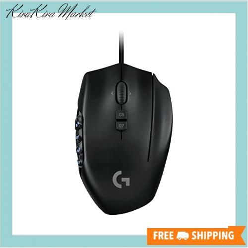 Logicool G ゲーミングマウス G600t 有線 USB 接続 LIGHTSYNC RGB MMO 