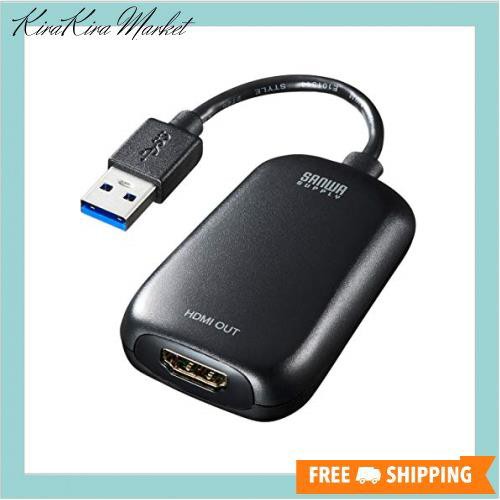 サンワサプライ USB3.0-HDMIディスプレイアダプタ(1080P対応) USB-CVU3HD1の通販は
