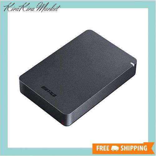 バッファロー BUFFALO USB3.1(Gen.1)対応 耐衝撃ポータブルHDD 5TB ブラック HD-PGF5.0U3-GBKAの通販は