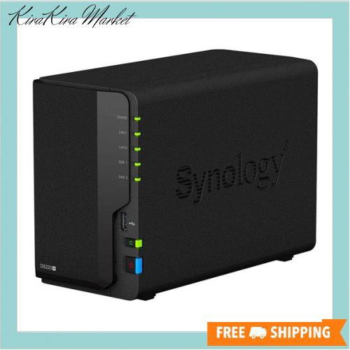 Synology ビジネス向け 2ベイオールインワンNASキットDiskStation DS220+ DS220+ その他パソコン・PC周辺機器