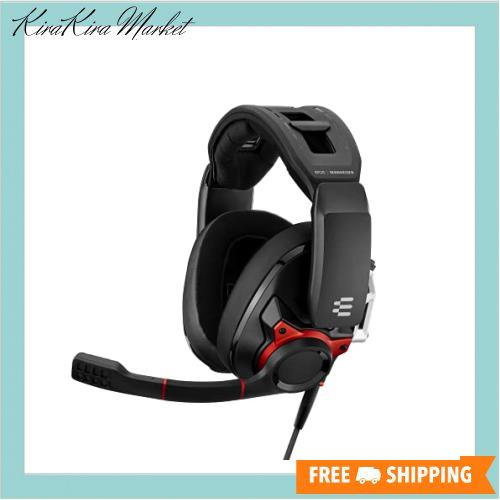 EPOS GSP600 ゲーミングヘッドセット有線 密閉型 ブラック/レッド マイク付きの通販は