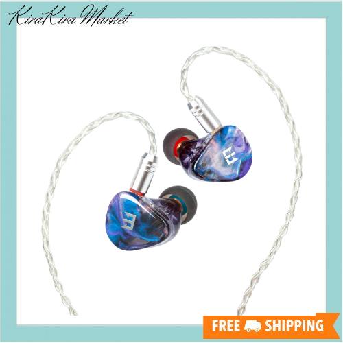 TRI Starsea ハイブリッドイヤホン カナル型 インイヤーモニター IEM 2BA＋DD搭載 スイッチ付きトリプルドライバイヤホン 原音忠実 高遮の通販は