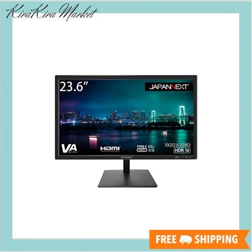 JAPANNEXT 23.6型 USB Type-C(65給電対応) フルHD(1920x1080) 液晶モニター JN-V236FHDR-C65W HDMI USB Type-Cの通販は