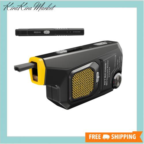 Nitecore Blowerbaby BB2 電子ブロアーキット 充電式 ハイパワー カメラ レンズ用 2.7kPa 風速80km/h クイックリリースブラシ 照明機能 の通販は