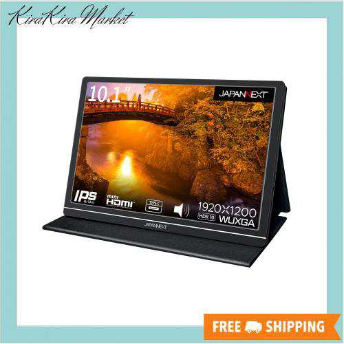 JAPANNEXT JN-MD-IPS1012HDR 10.1インチ 1920x1200解像度 モバイルモニター USB Type-C miniHDMIの通販は 28,293円