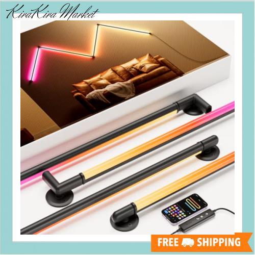 Novonest スマート LED バーライト RGB 間接照明 おしゃれ LEDランプ 壁照明 LED ライト 壁灯 室内 ネオンライト 組合灯 RGB ライト 遠隔の通販は