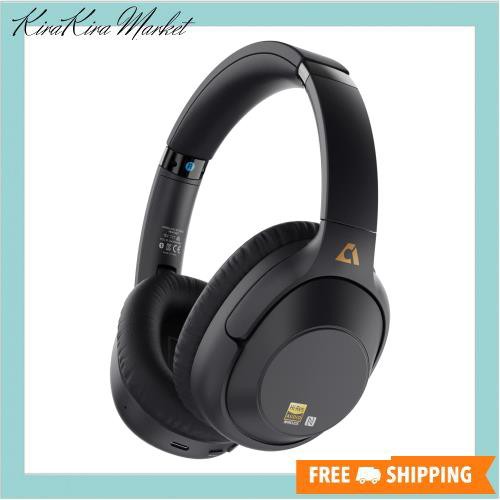 Ankbit E500Pro+ 【 LDAC対応】 ワイヤレス ヘッドホン Bluetooth ノイズキャンセリング ハイレゾ LDAC/AAC / 90時間までの連続再生/軽量の通販は 18,508円