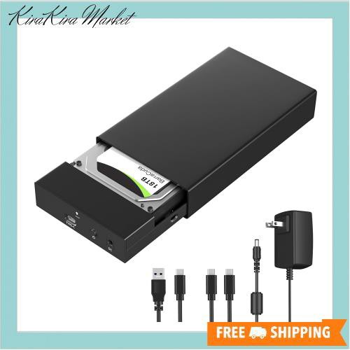 SASハードディスクケース SASケース USB-C接続 SASアダプター 2.5/3.5インチSASハードディスク対応 5Gbps高速転送 使用簡単 工具不要 最の通販は