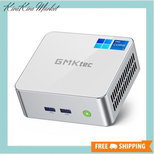 GMKtec mini pc インテル? Core? i5-12450H プロセッサー (12M キャッシュ、最大 4.40GHz) 8C/12T ミニPC 32GB SSD 1TB Windows 11 Pro 3