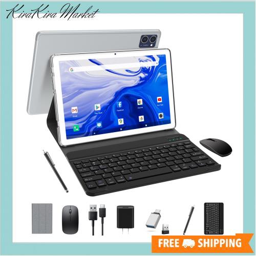 QUKENK NEW 2IN1Android12 WIFIタブレット】8コアCPU、10インチ