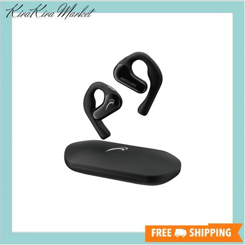 Antelope オープンイヤーワイヤレスイヤホン【耳にぴったりとフィット(運動のために設計する)/ bluetooth5.3 マイク付き / 低音強化 / Diの通販は