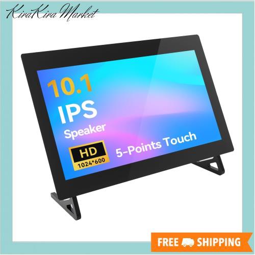 SunFounder 10.1インチ タッチスクリーン DIY モニター ラズベリーパイ 用 ディスプレイ HD 1024×600 デュアル ビルトイン スピーカー Hの通販は