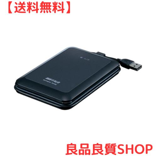 BUFFALO USB2.0 ポータブルHDD TurboUSB 500GB ブラック HD-PSG500U2-BKの通販は