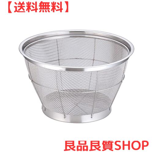 遠藤商事 ざる 業務用 深型 NEWマンモス 33cm ステンレス 中国製 AZL4433 5,570円