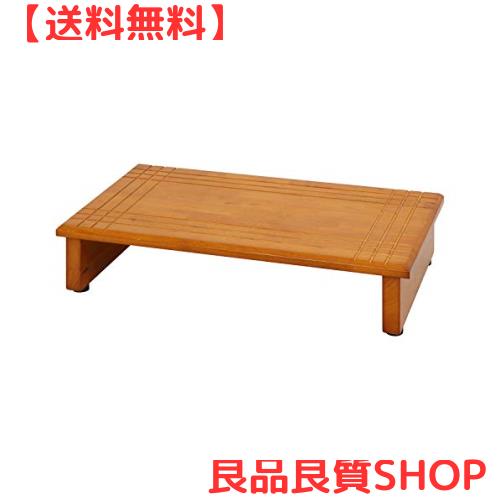 不二貿易 玄関台 玄関 台 段差ステップ 幅60cm 天然木 製 88989の通販は 4,690円