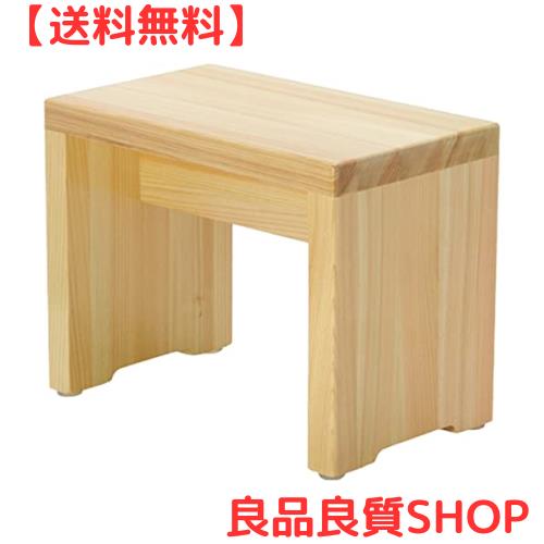 ダイワ産業 風呂椅子 木製 ひのき 日本製 防カビ 撥水加工 箱型 (小) 24cm IS-24