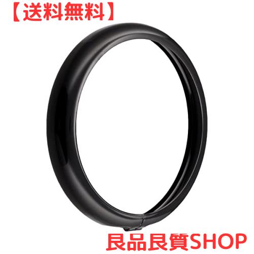 キジマ (kijima)バイク バイクパーツ ヘッドライトベゼル ブラック XL DYNA等 ※除くカスタム HD-01556の通販は