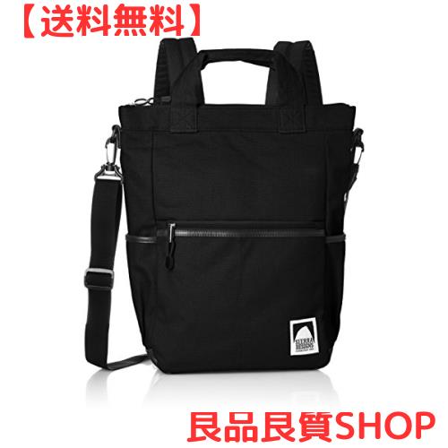 [シェラデザインズ] リュック 3WAY トート型 キャンバス A4 PC収納 ブラックの通販は 5,650円