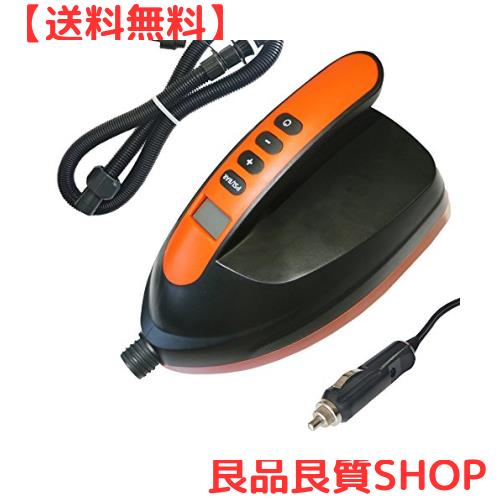 WOWSEA SUP用 電動エアーポンプ 12V給電 16psiまで 電動空気入れ 自動停止機能搭載の通販は 7,979円