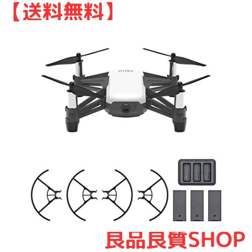 国内正規品】Ryze トイドローン Tello ブーストコンボ Powered by DJI ミニドローン ブラック 80g 100g