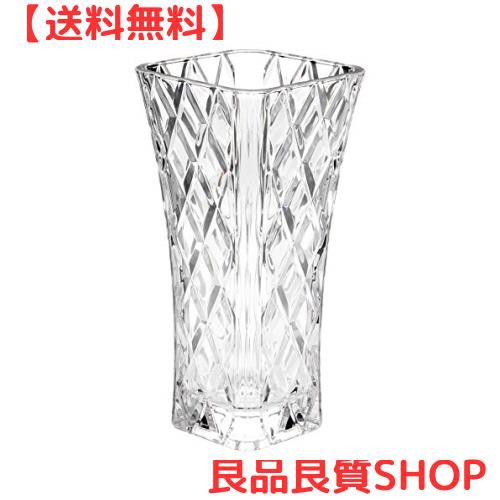 東洋佐々木ガラス フラワーベース クリア 約30×15.1×15.1cm 花瓶 ガーニッシュ 日本製 P-26488-JAN 8個入｜au PAY  マーケット
