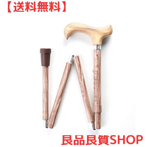 Merry Sticks（メリースティックス） ／ ナチュラルウッド ／ ステッキ ／ 折りたたみ杖 ／ ローズウッド柄 8,377円