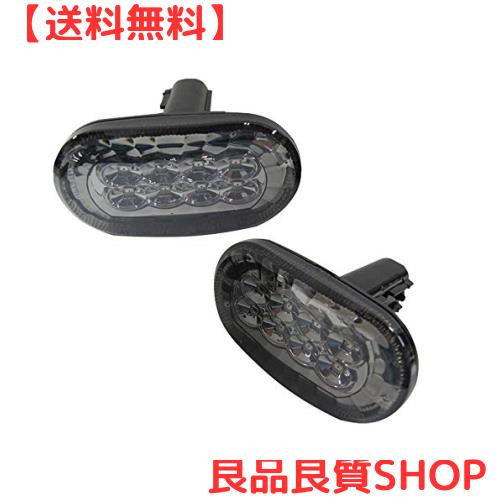 ジムニー・ジムニーシエラ (JB64W JB74W) / 楕円型 サイドマーカーLED/スモークレンズ le445-01 互換品の通販は 4,971円